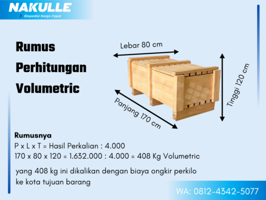 Cara mengukur barang menggunakan rumus volumetric nakulle logistik