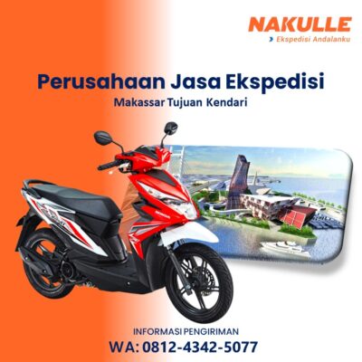 jasa pengiriman motor makassar manado
