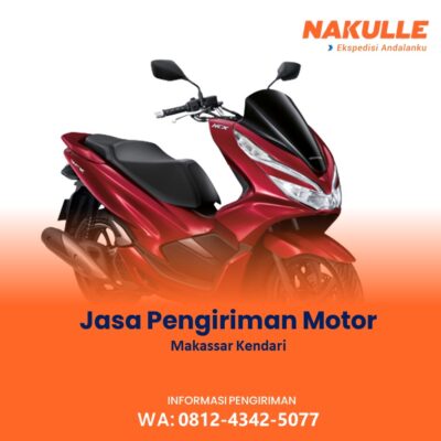 tempat kirim motor makassar kendari