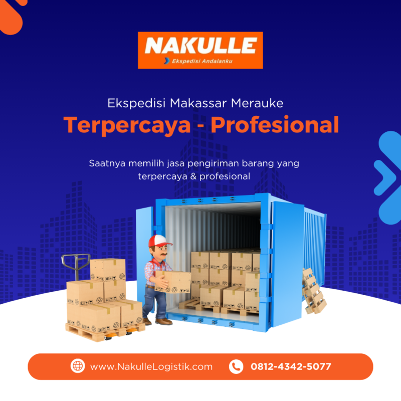 ekspedisi makassar merauke