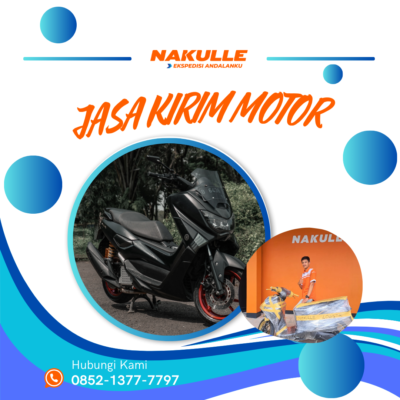 kirim motor makassar ambon