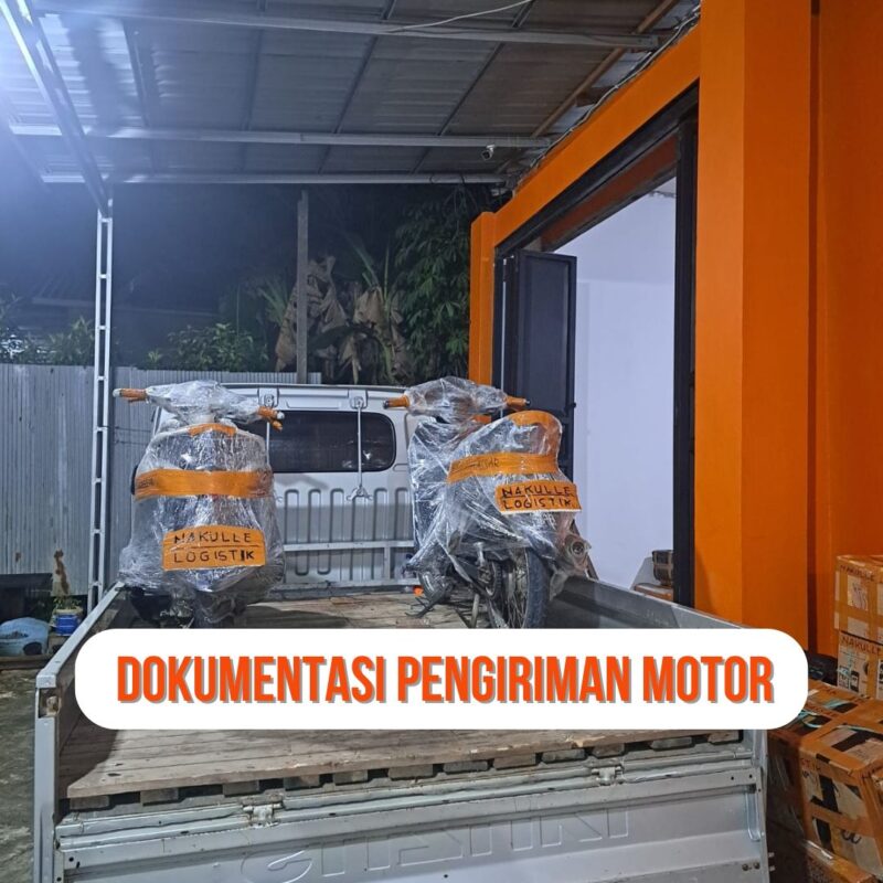 Kirim Motor Via Nakulle Logistik