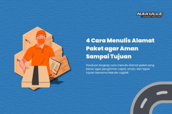 cara menulis alamat paket