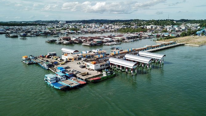 pelabuhan di tarakan