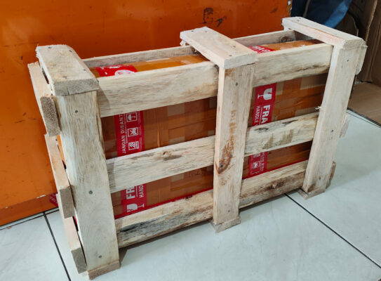cara packing barang fragile