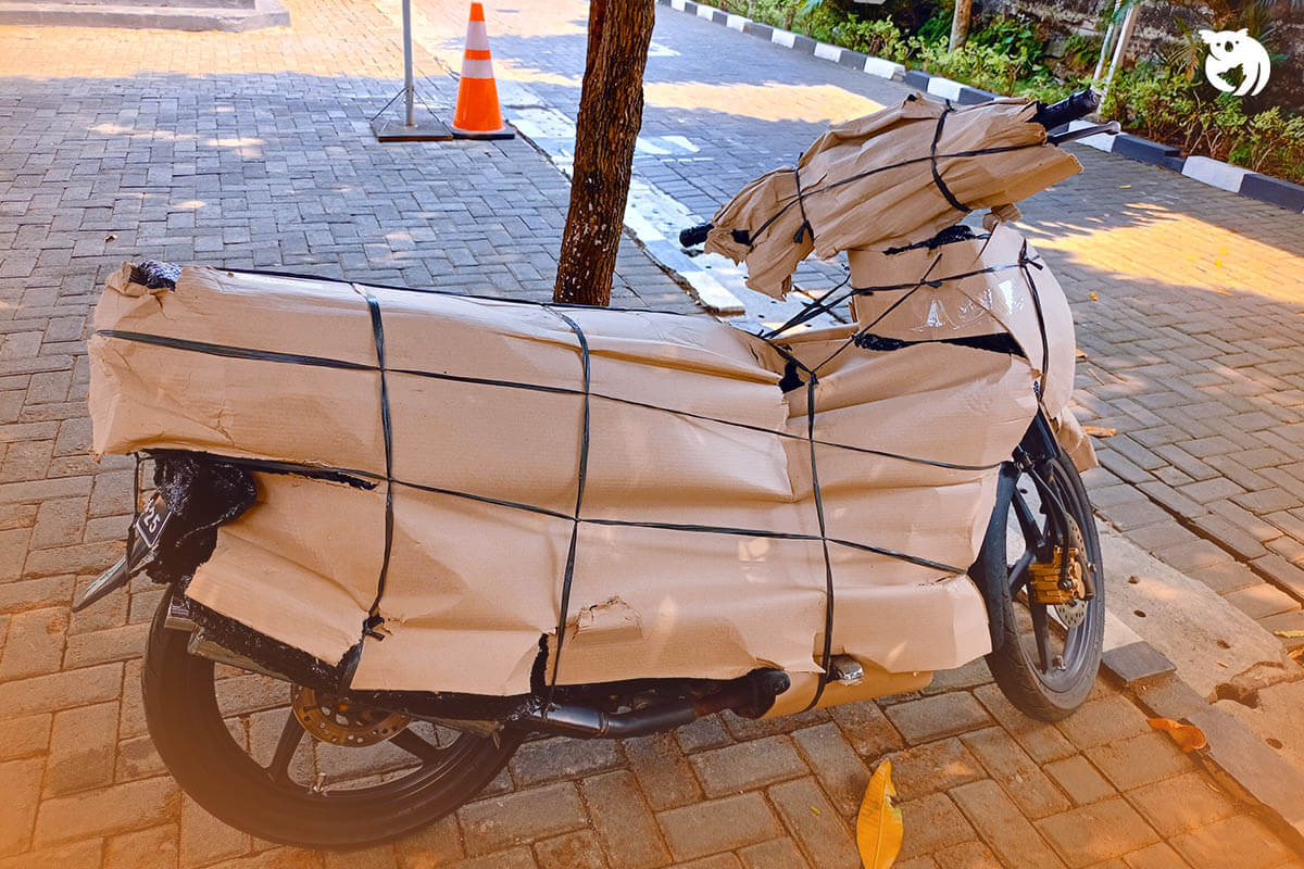 kirim motor via pos
